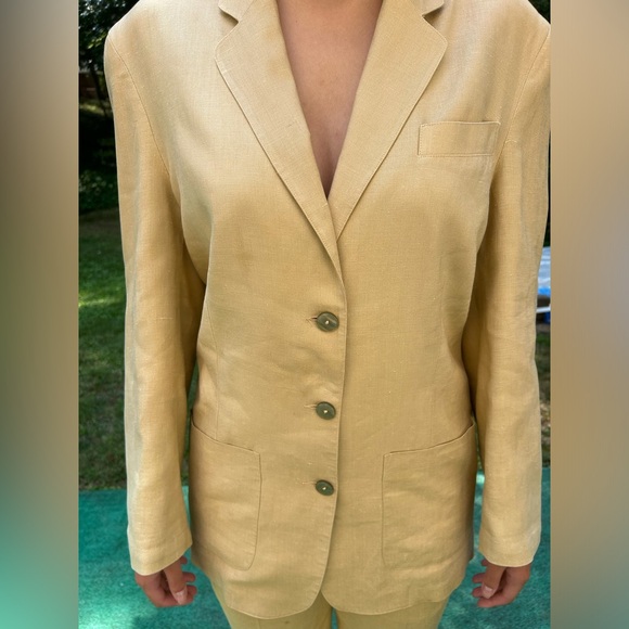 Classic Linen Ann Taylor Women's Suit- size Medium (8-10) - Picture 3 of 10
